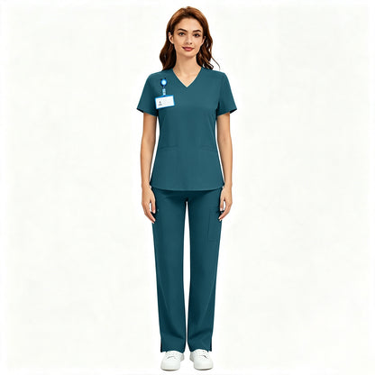 Women's 2-Piece 4-Way Stretch Scrub Sets