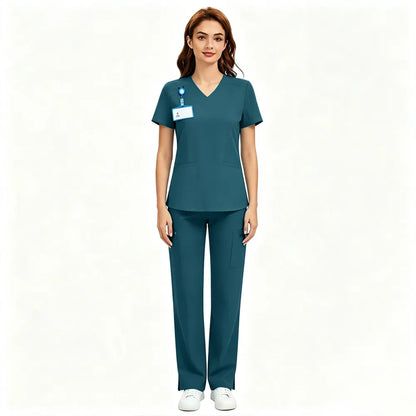 Women's 2-Piece 4-Way Stretch Scrub Sets
