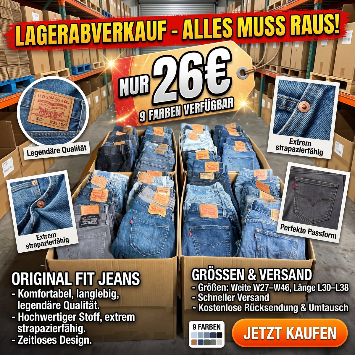 ✨Ausverkauf — Begrenzte Stückzahl!