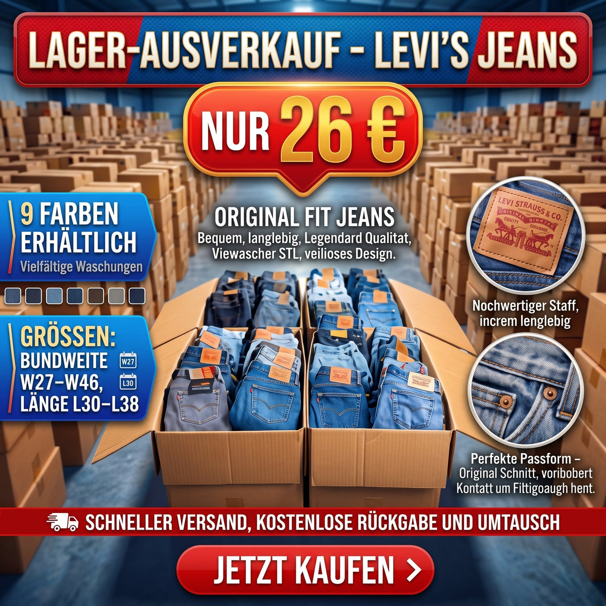 ✨Ausverkauf — Begrenzte Stückzahl!