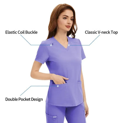 Women's 2-Piece 4-Way Stretch Scrub Sets